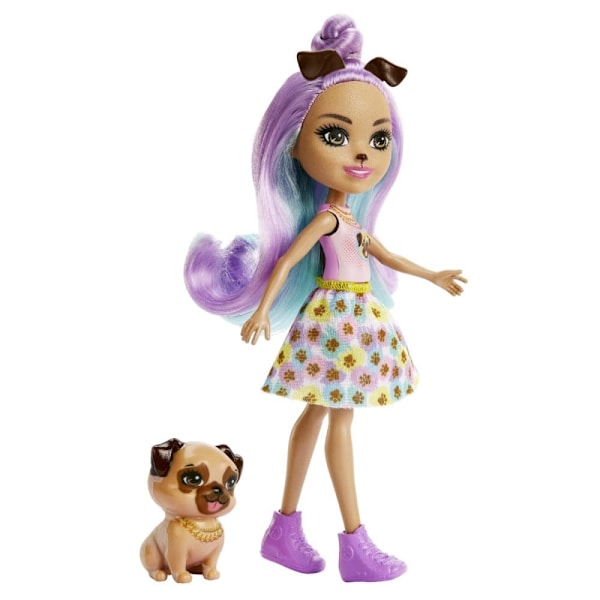 Enchantimals Penna Pug ja Trusty nukk