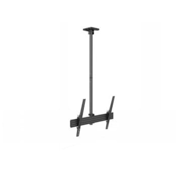Multibrackets M Ceiling Mount Pro MBC1UHD | Fixed 1545mm | VESA 100x100-900x600 | Max 90kg | Black Sort