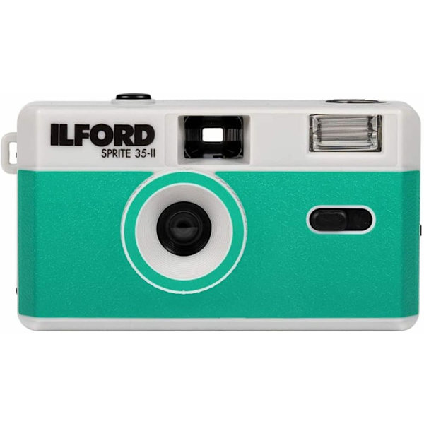 Ilford Sprite 35-II, silver/teal