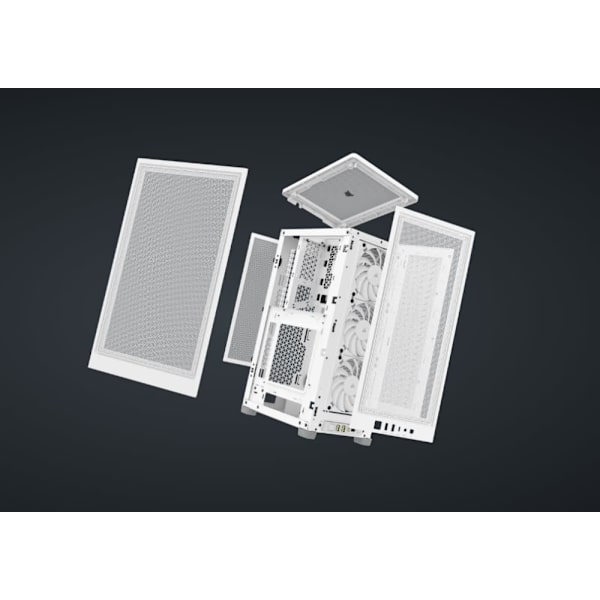 Obudowa 2000D AIRFLOW Mini-ITX Biała