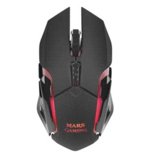 Mars Gaming MMW Wireless Gaming Mouse with Additional Buttons / RGB / 3200 DPI Sort