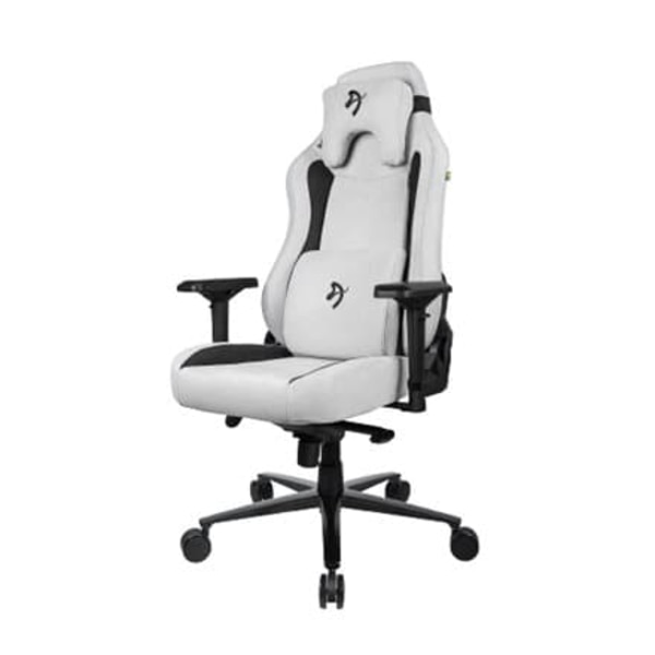 AROZZI herní židle VERNAZZA Supersoft Fabric Light Grey/ světle šedá