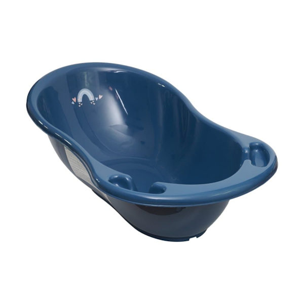 TEGA bath with plug METEO, 86 cm,  navy, ME-004