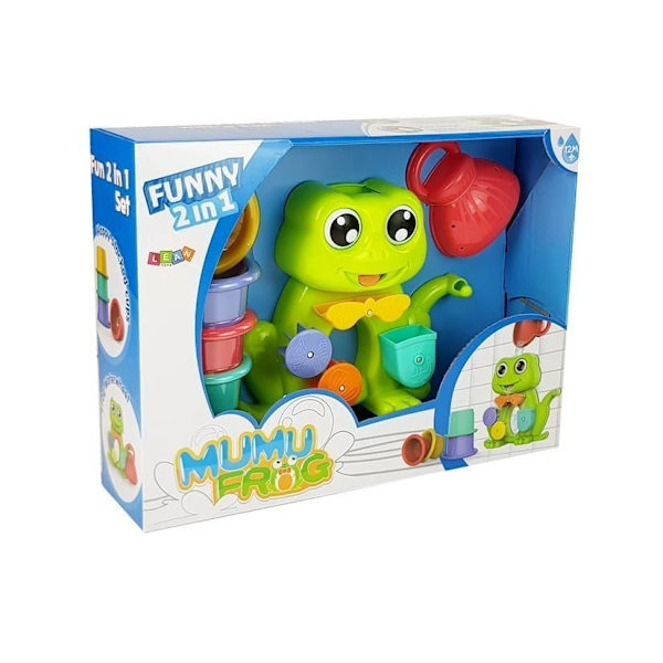 Frog Waterfall Bath Set + Buckets