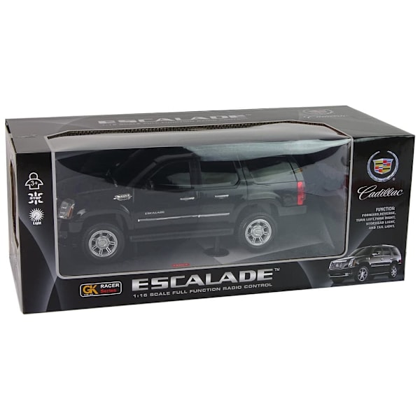 Cadillac Escalade R/C Car Black Lights Sound 1:16