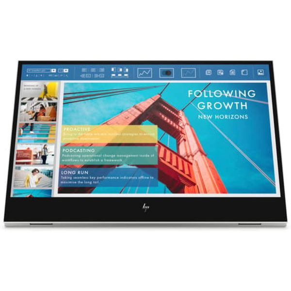 HP E-Series E14 G4 computer monitor 35.6 cm (14") 1920 x 1080 pixels Full HD LED White Vit
