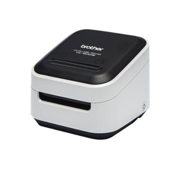 Brother VC-500W | Colour | ZINK Zero-Ink | Label Printer | Wi-Fi | Black/ grey Sort, Grå