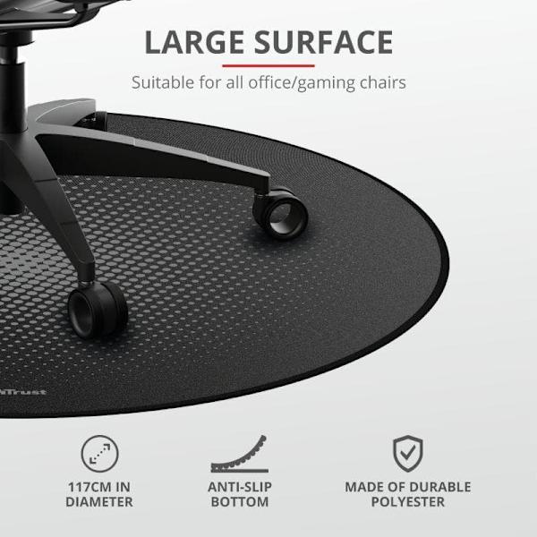 COVOR gaming TRUST Mika Round Floor Mat "24134"
