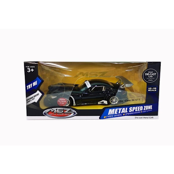 MSZ Die-cast model BMW Z4 GT3, scale 1:24