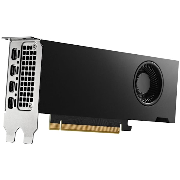 Graphics card PNY NVIDIA RTX 4000 SFF Ada Generation, 20 GB GDDR6 160-bit,  PCIe 4.0 x16, Dual Slot, 4x Mini DP 1.4a, LP - ATX bracket, Retail, 1x mDP