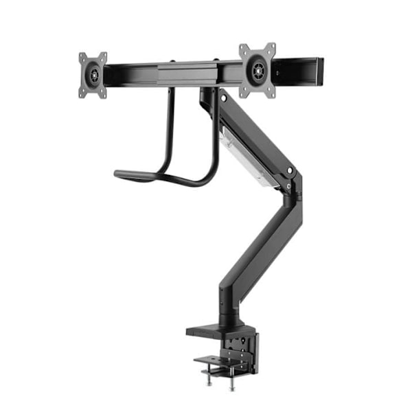 Neomounts NM-D775DX mounting kit - full-motion - for 2 LCD displays - black