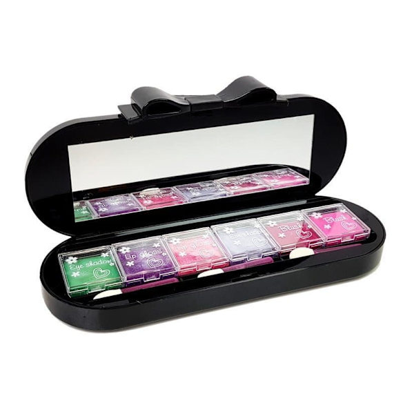 Makeup Set Case Eye Shadows Lip Gloss Blush