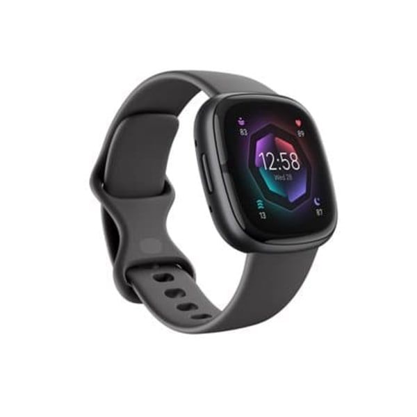 Fitbit Sense 2, shadow grey/graphite musta