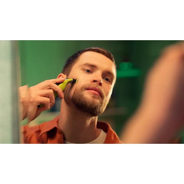 Philips | Face and Body Shaver | QP2834/20 OneBlade 360 | Operating time (max) 60 min | Wet & Dry | Lithium Ion | Black/Green