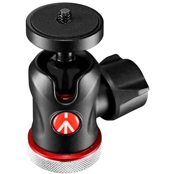 Manfrotto ball head MH492LCD-BH Micro + Cold Shoe
