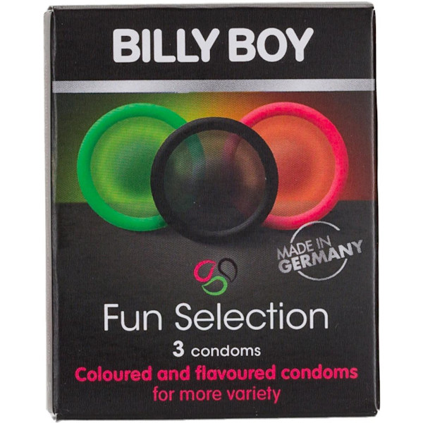 Billy Boy condom Fun Selection 3pcs
