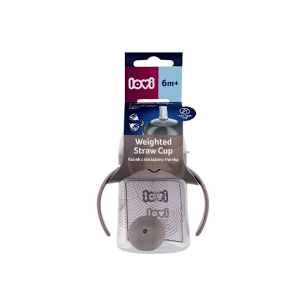 LOVI First cup with weighted straw 150ml Harmony, 6M+, 35/367