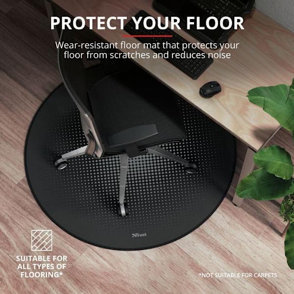 COVOR gaming TRUST Mika Round Floor Mat "24134"