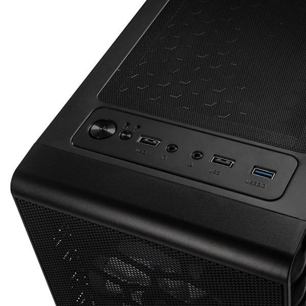 Kolink Observatory Lite Mesh RGB Mid Tower - black Sort