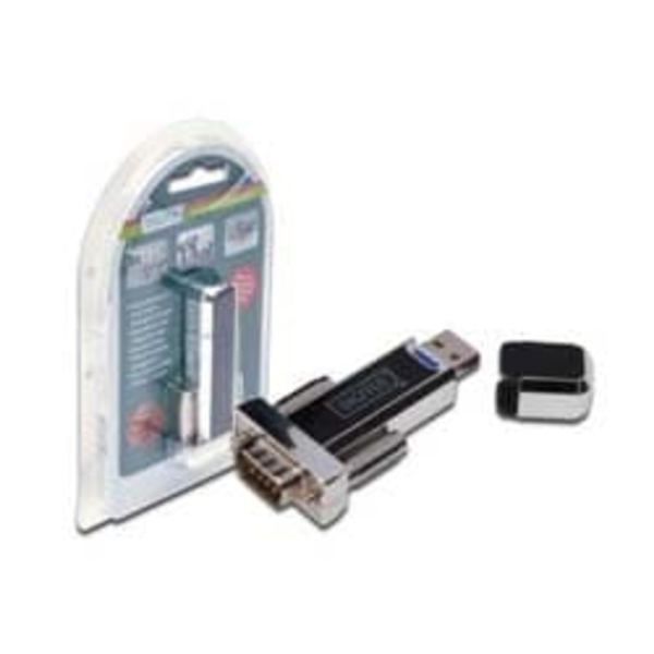 Konwerter/Adapter USB 1.1 do RS232 (DB9) z kablem Typ USB A M/Ż 80cm