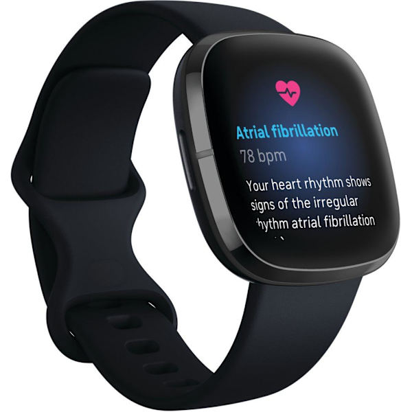 Fitbit Sense, carbon/graphite stainless steel
