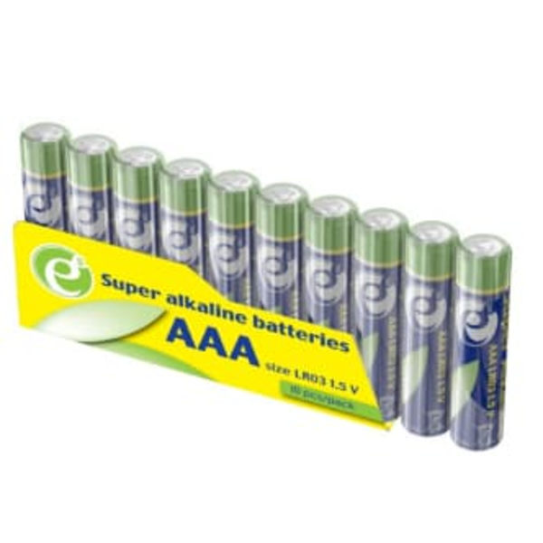 Baterija Energenie Super alkaline AAA 10-pack