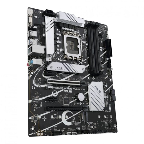 Asus | PRIME B760-PLUS D4 | Processor family Intel | Processor socket LGA1700 | DDR4 | Supported hard disk drive interfaces M.2, SATA | Number of SATA