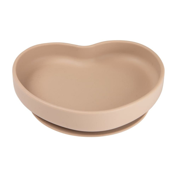CANPOL BABIES Silicone suction plate HEART, 6m+, 80/309_bei