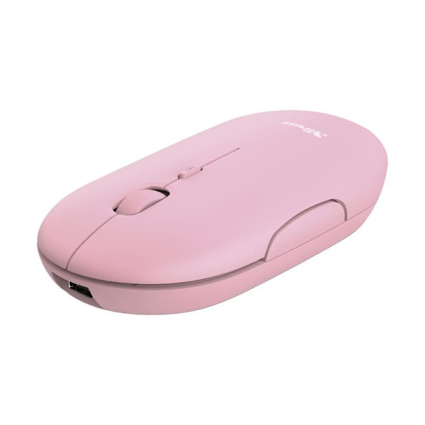 Datorpele Trust Puck Pink Vaaleanpunainen