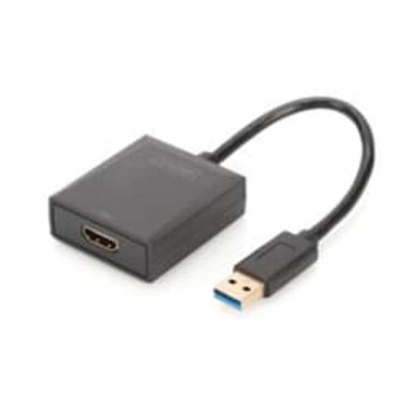 Digitus USB-A 3.2 Gen 1 to HDMI Graphic Adapter Sort