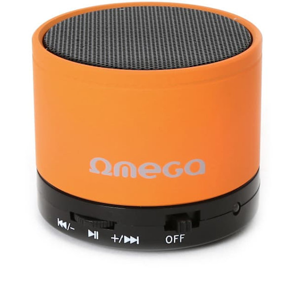 Omega Bluetooth speaker V3.0 Alu 3in1 OG47O, orange (42645) Sort, Orange