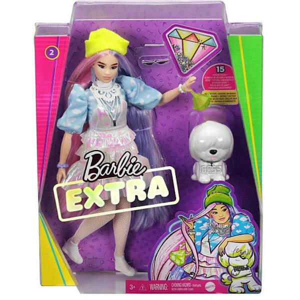 Barbie® Extra - Nukk mütsiga