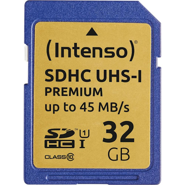 Intenso Premium - flash memory card - 32 GB - SDHC UHS-I