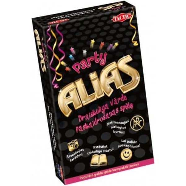 TACTIC board game Party Alias (In Latvian lang.)