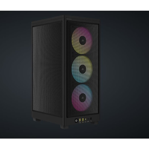 Corsair | RGB AIRFLOW PC Case | 2000D | Black | Mini-ITX | Power supply included No | SFX