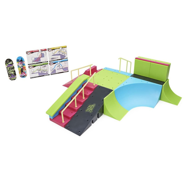 TECH DECK Set Neon mega ramp X-Connect