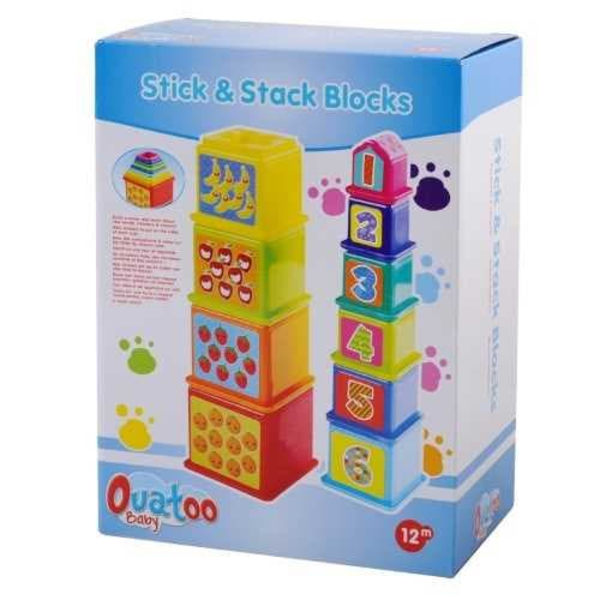 PLAYGO INFANT&TODDLER  stick&stack blocks, 2382