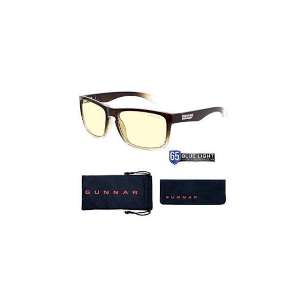 Home and Office Gunnar Intercept Latte Fade, Amber, Brown
