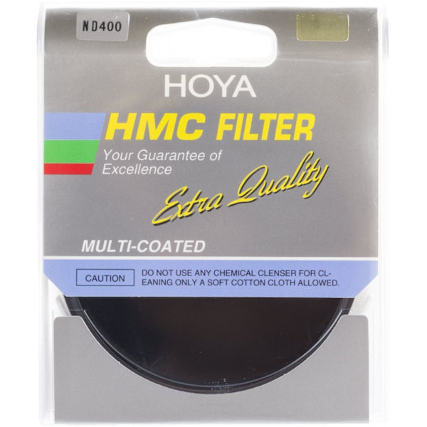 Hoya filter neutral density ND400 HMC 72mm