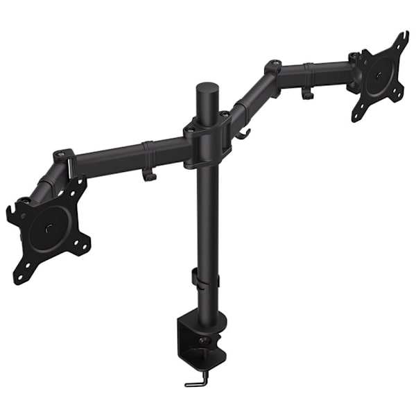 ENDORFY Atlas Double 68.6 cm (27") Black Desk Sort