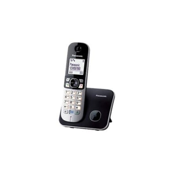Panasonic | Cordless | KX-TG6811FXB | Built-in display | Caller ID | Black | Conference call | Phonebook capacity 120 entries | Speakerphone | Wireles Sort