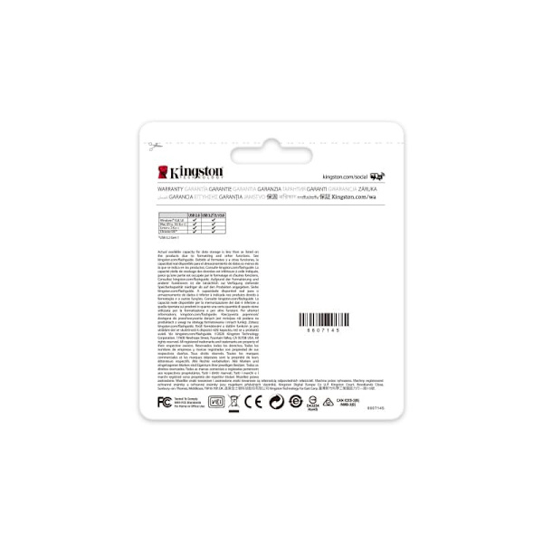 Kingston Technology DataTraveler 128GB USB-C 3.2 Gen 1 70