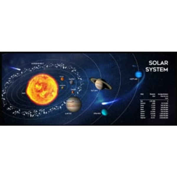 Gembird MP-SOLARSYSTEM-XL-01 Gaming mouse pad extra large\"Cosmos\" 350 x 900