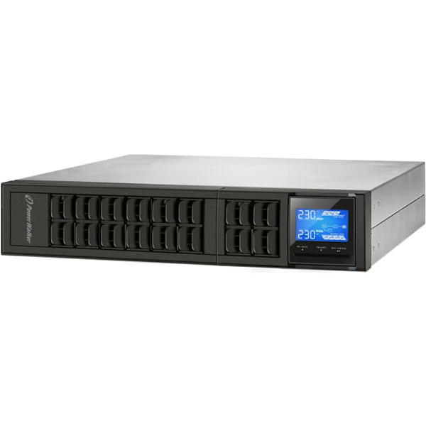 PowerWalker VFI 1000CRM LCD Double-conversion (Online) 1 kVA 800 W 3 AC outlet(s)