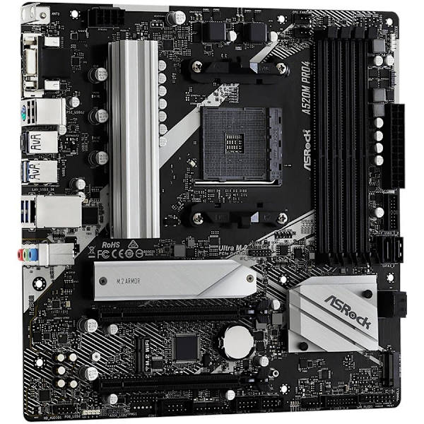 Asrock A520M Pro4 Socket AM4 micro  ATX