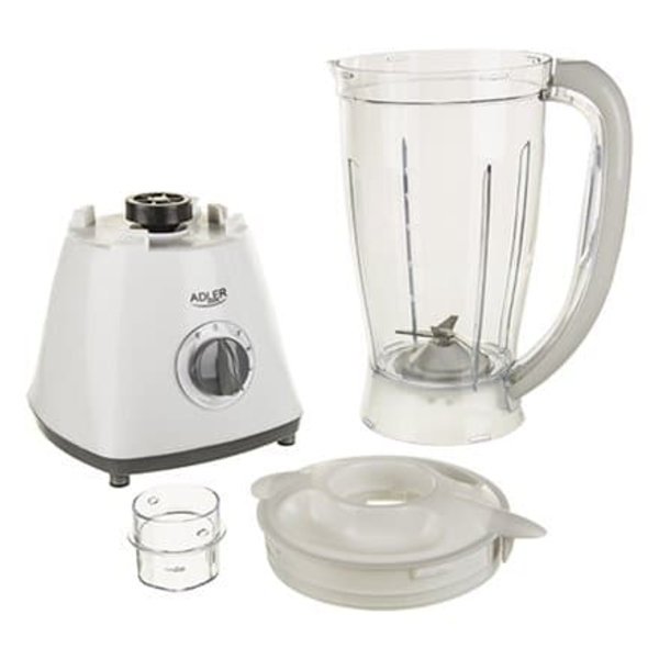 Adler AD 4057 blender Immersion blender 450 W Grey, Transparent, White