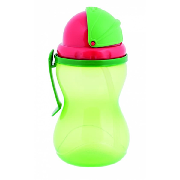 CANPOL BABIES canteen with straw, 370ml green, 56/113_gre