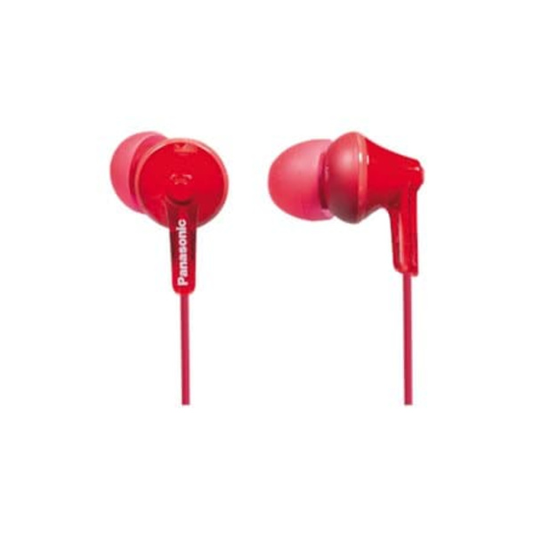 Panasonic earphones RP-HJE125E-R, red