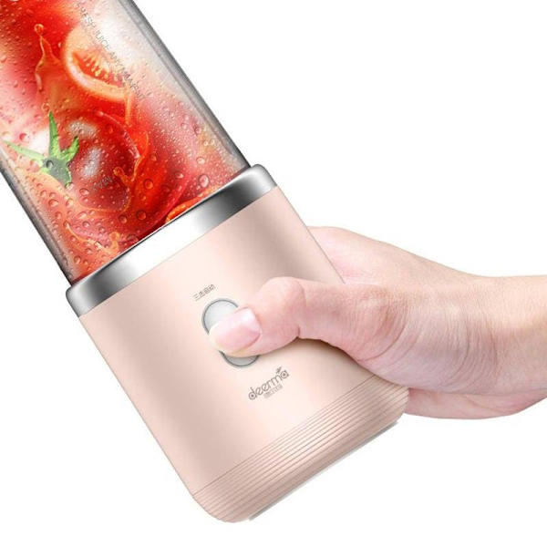 Blender Deerma NU05 140W / 1500mAh / 400ml / Pink