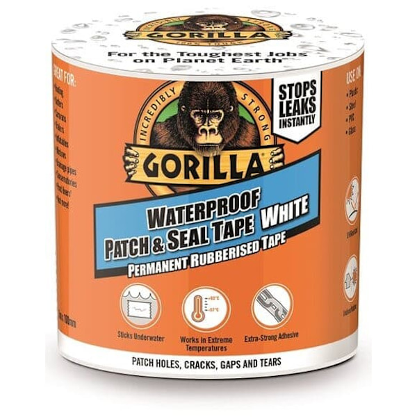 Gorilla tape Waterproof Patch & Seal 3m, white